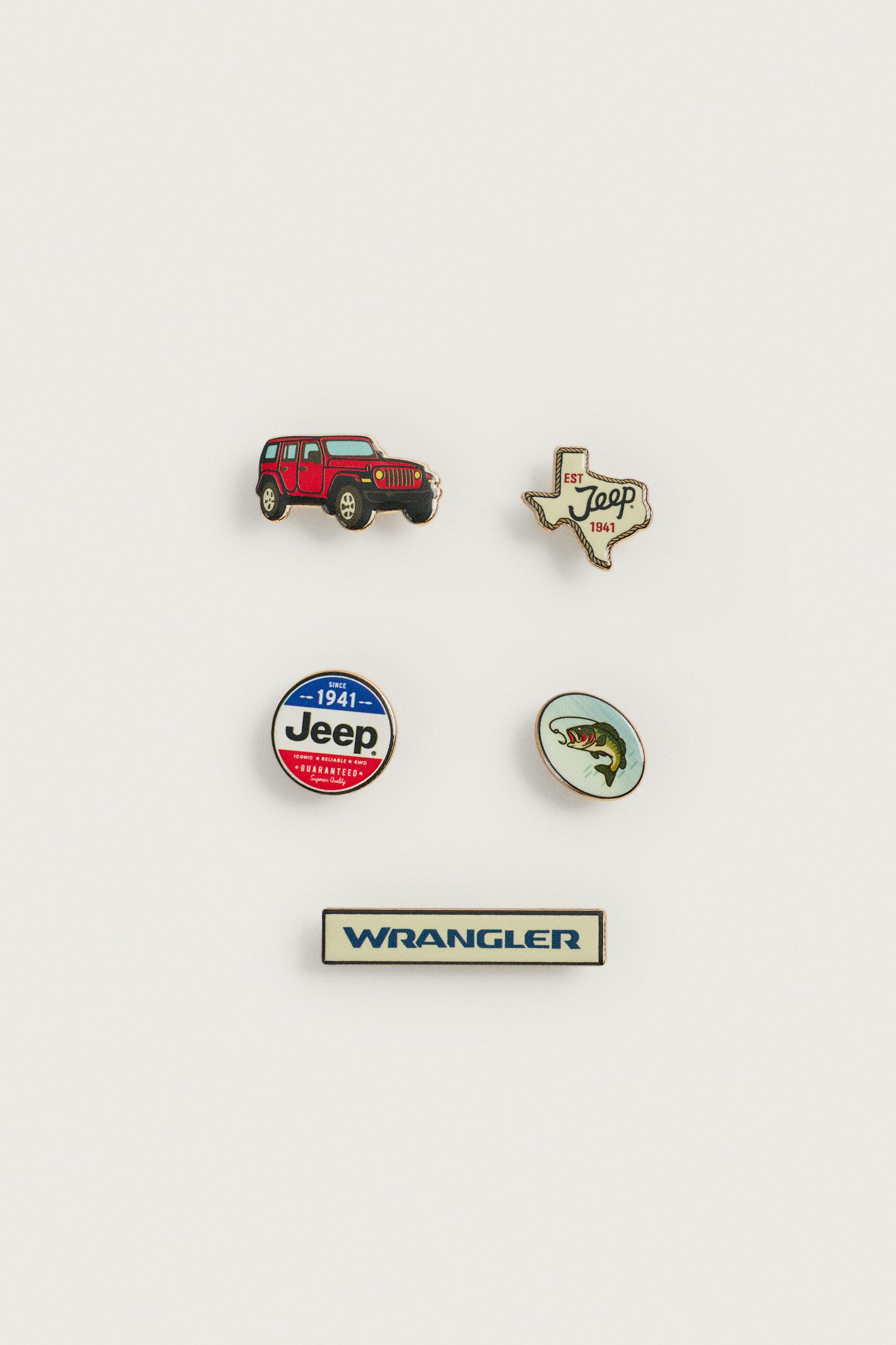 LOT DE 5 PINS JEEP®